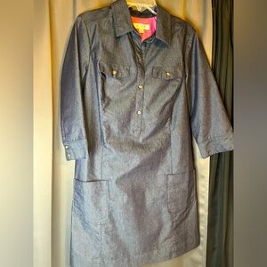Isaac Mizrahi Denim Dress